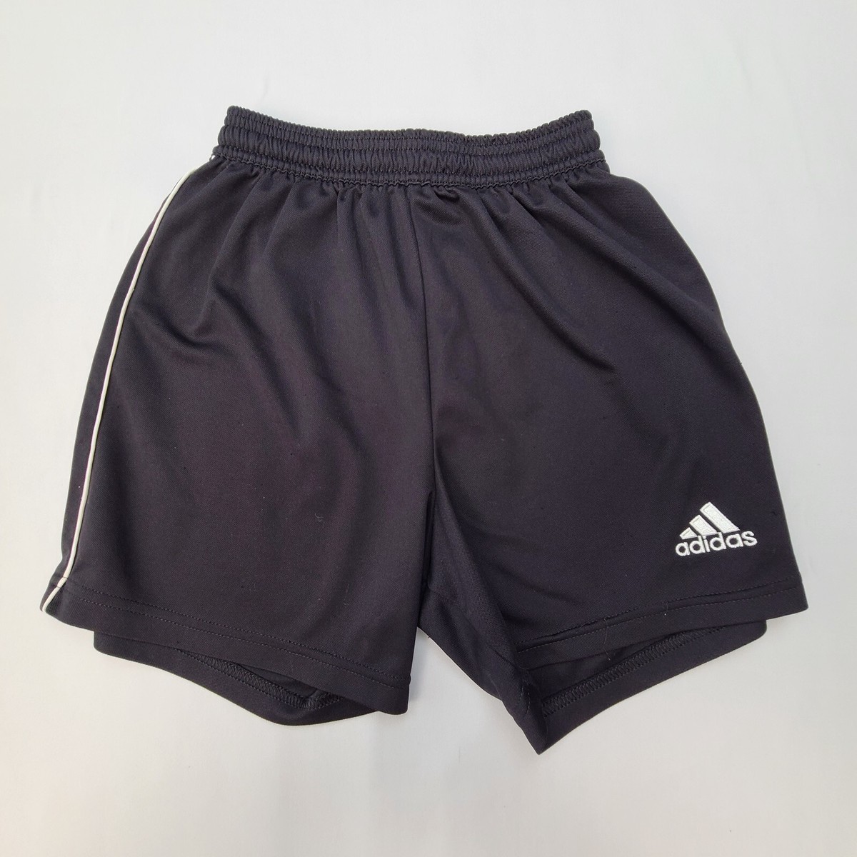 Adidas Shorts Boys Small Black Climacool Athletic Training Casual Gym Youth