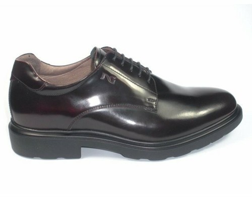SCARPE NERO GIARDINI UOMO A705311U DERBY PELLE ABRASIVATO BORDO' MADE IN  ITALY | eBay