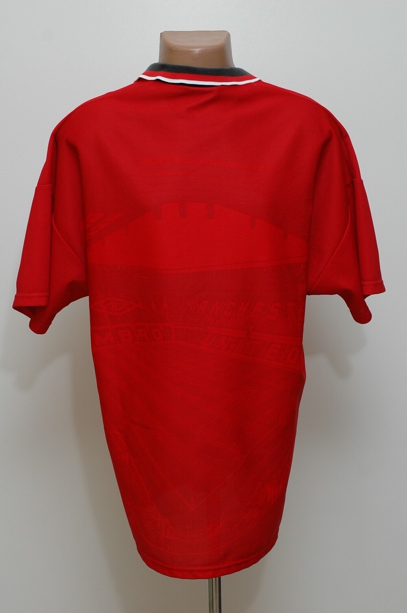 MANCHESTER UNITED 1994/1995/1996 HOME FOOTBALL SHIRT JERSEY