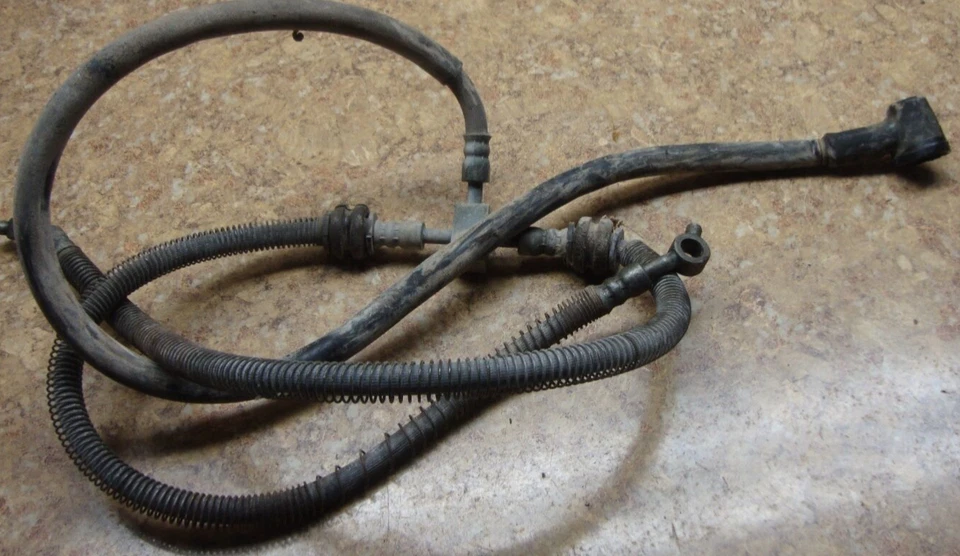 2002 Kawasaki Prairie 650 ATV 4x4 Front Disk Brake Caliper Line Hose 4 wheeler - Image 3 of 3