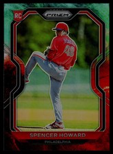 2021 Panini Prizm Spencer Howard #66 Cosmic Haze Prizm Philadelphia Phillies