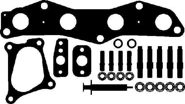 Kit de montage compresseur Mini One D et Toyota Yaris 1.4 D-4D avec joints d'étanchéité