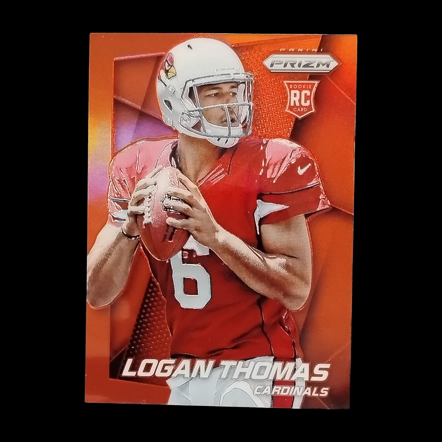 2014 Panini Prizm Football Red Prizm Logan Thomas Rookie #258