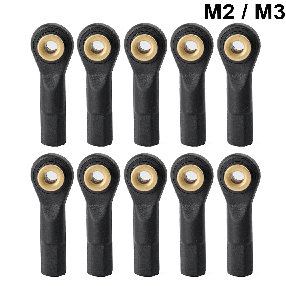 Plastic M2 M3 Link Tie Rod End Ball Head Joint for RC Car Crawler Boat Airplane