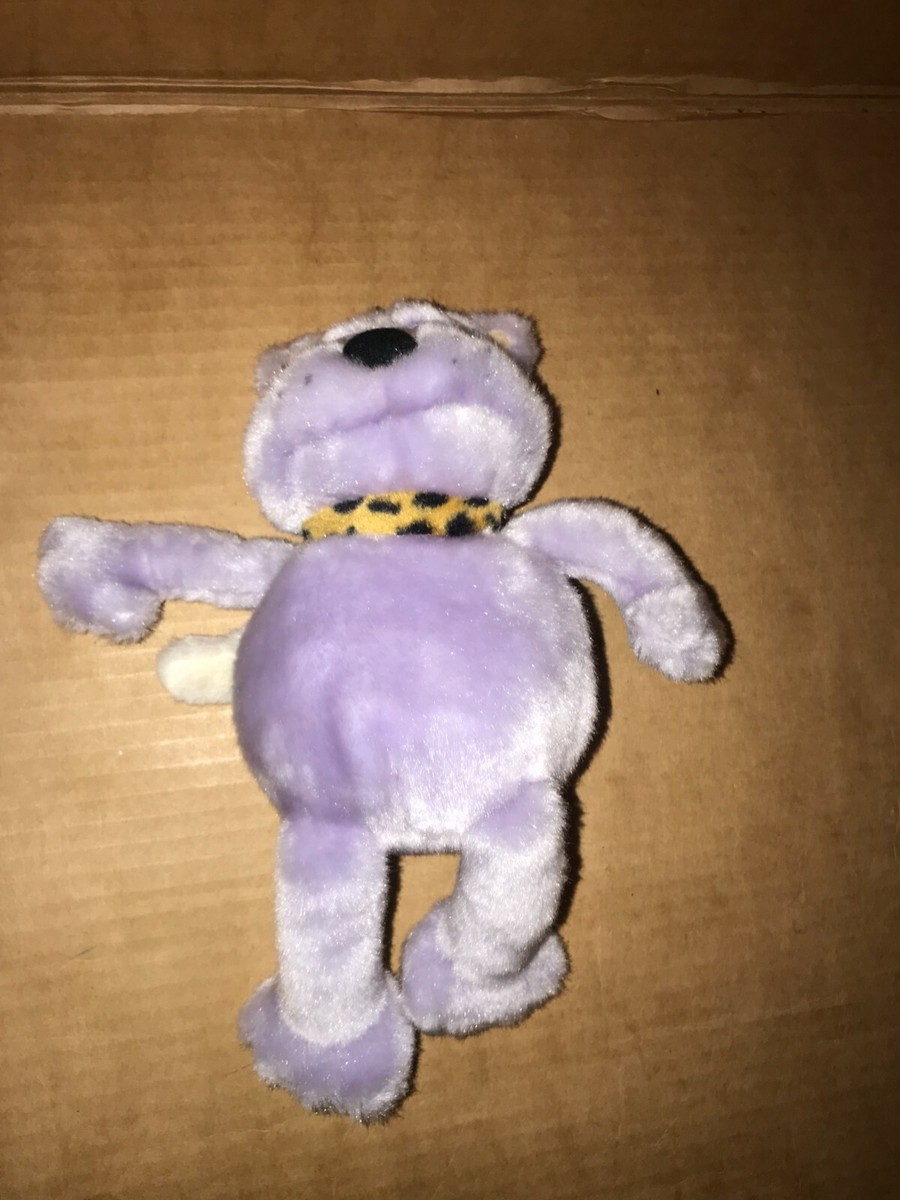 Aardman Creature Comforts Captain Cuddlepuss Purple Cat Soft Plush