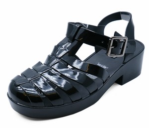 girls black jelly shoes