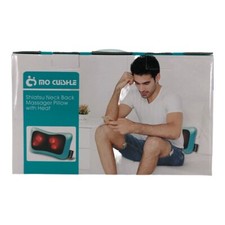 Mo Cuishle Shiatsu Neck Back Massager Pillow with Heat Deep Tissue Kneading
