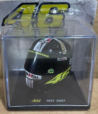 NEW CASCO HELMET VALENTINO ROSSI Misano Race 1 2020 SPARK 1:5 +MAG no