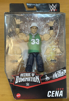 WWE Elite Collection Decade of Domination: JOHN CENA Figure (Dr. Thuganomics  03