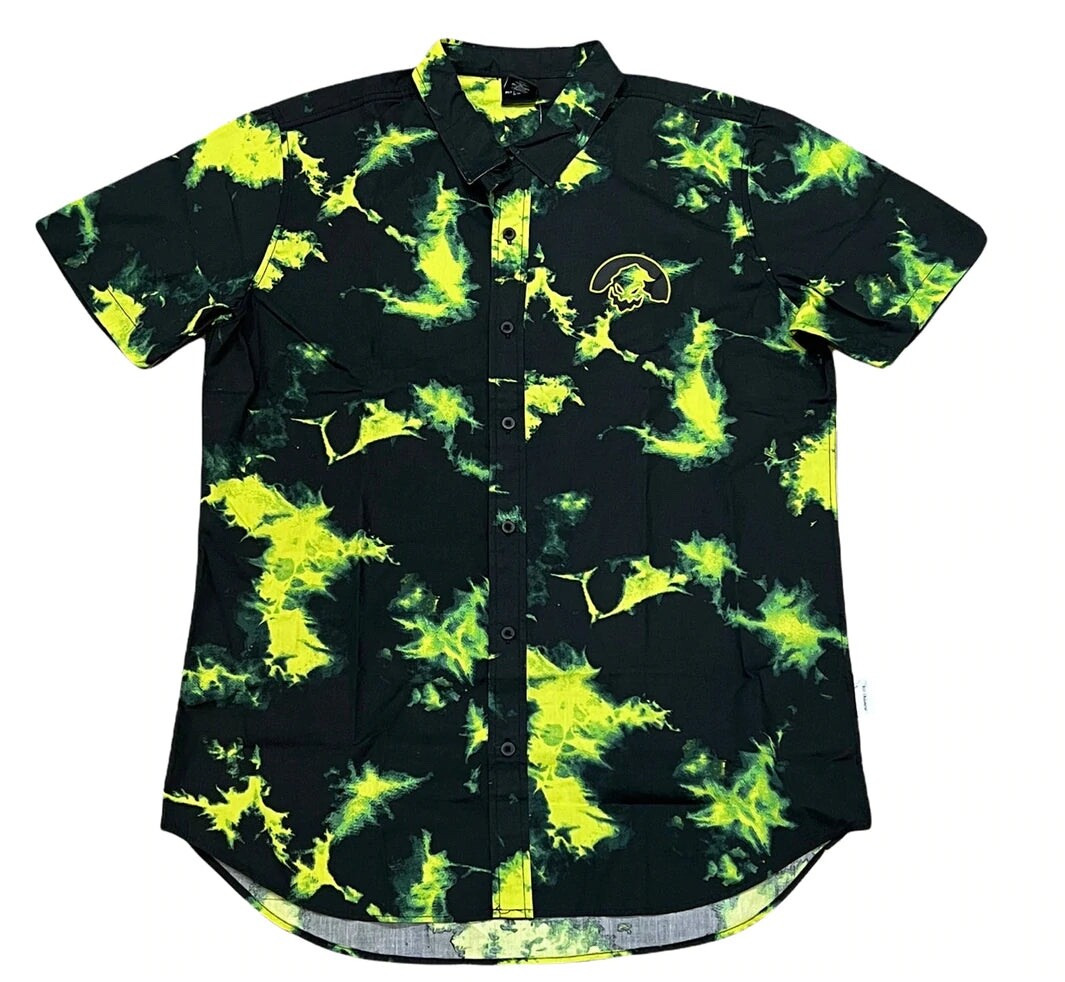 Disney Oogie Boogie Button Down Our Universe Shirt NBC Mens Medium