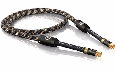 1,00m Viablue TVR 2.0 120db Sat Kabel 1,0m 1m (1Stk)