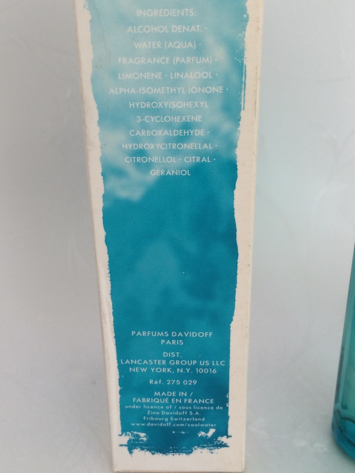 Davidoff Cool Water Sea Scents and Sun 4.2oz Men