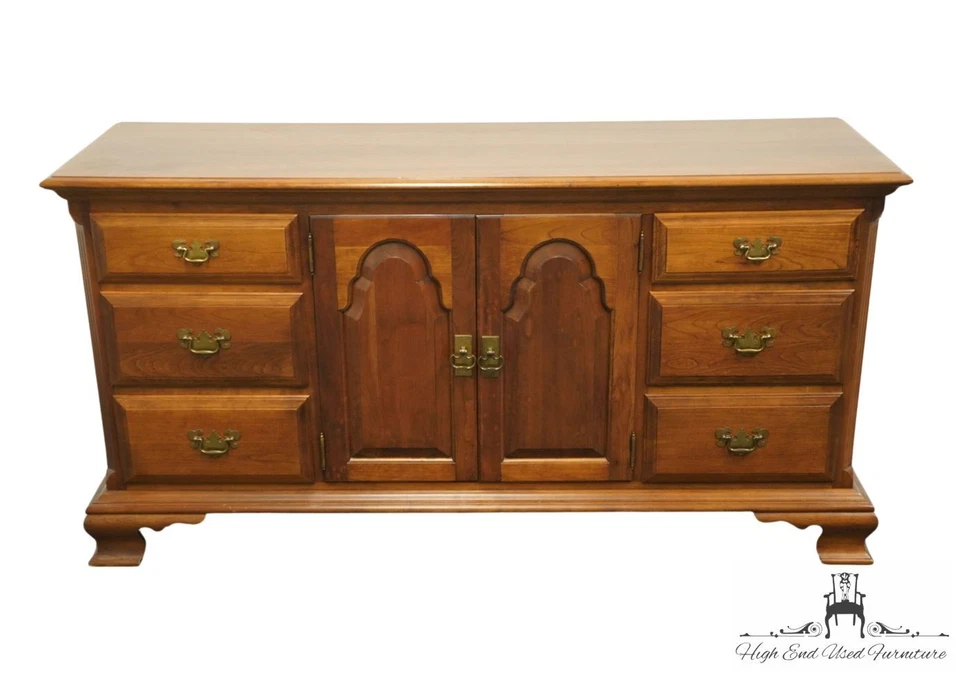 PENNSYLVANIA HOUSE Solid Cherry Traditional Style 66" Triple Door Dresser 11-... - Image 2 of 4