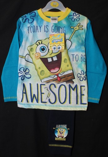 Boy's SPONGEBOB SQUAREPANTS Pyjamas / Long-Sleeved PJs - Sizes 4-10 Years - Bild 17 von 25