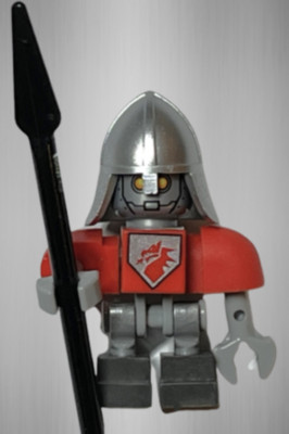 Lego  Freestyle Minifigur nex105, Nexo Knights, Macy Bot Roboter Burg Castle