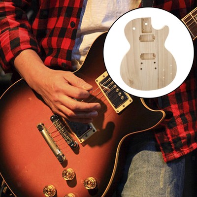 Unfinished Gitarre Körper Ahorn Gitarre passt ST Elektrische Gitarre Zubehör
