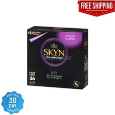 SKYN Elite Non-Latex Lubricated Condoms, 36 Count