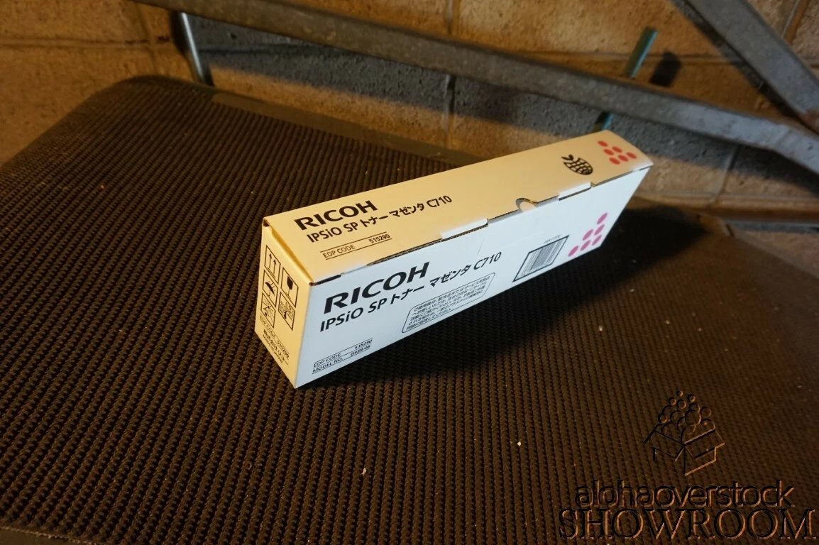 New Open Box Genuine OEM Ricoh 515290 Magenta Toner G958-06 IPSiO SP C710  eBay