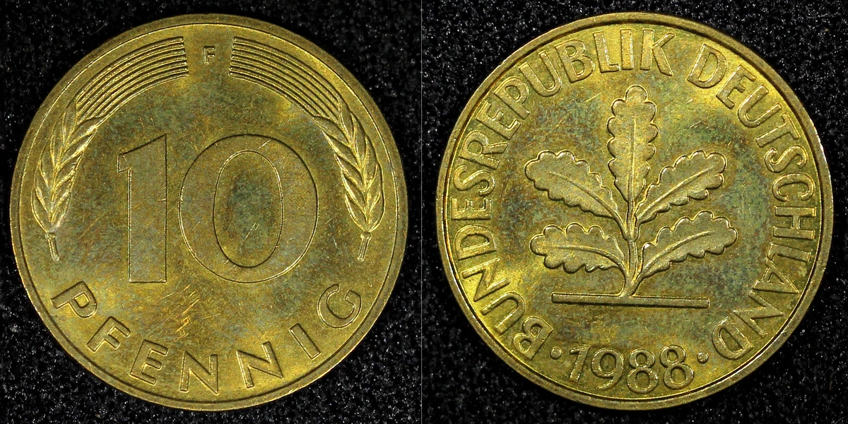 1988 немецкие монеты - огромный выбор по лучшим ценам | eBay