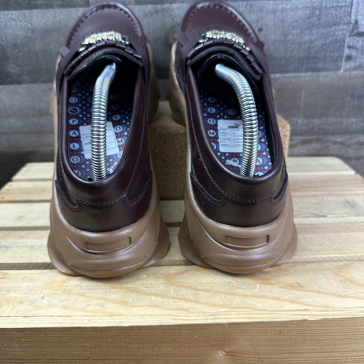Puma x Paloma‎ Nitefox Loafers Men’s Size 5.5 (386683-01) Zinfandel Brown Y2K Giày Puma Nitefox Loafers x PALOMO  main image 2