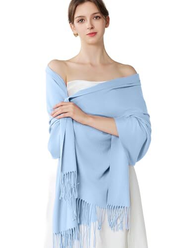 light blue shawl for dress blue shawl for dress Felicity Satin Dress With Sheer Shawl in Light Blue |  Size: L