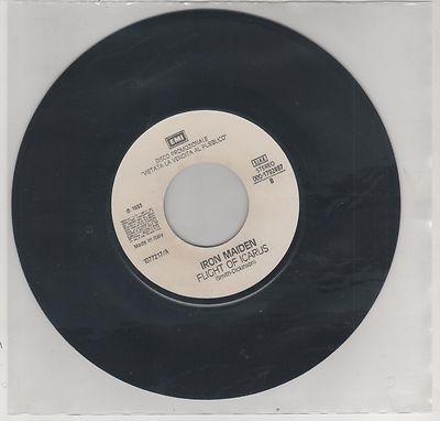 IRON MAIDEN FLIGHT OF ICARUS THE COCONUTS DID YOU HAVE PROMO JUKEBOX 7'' 45 GIRI