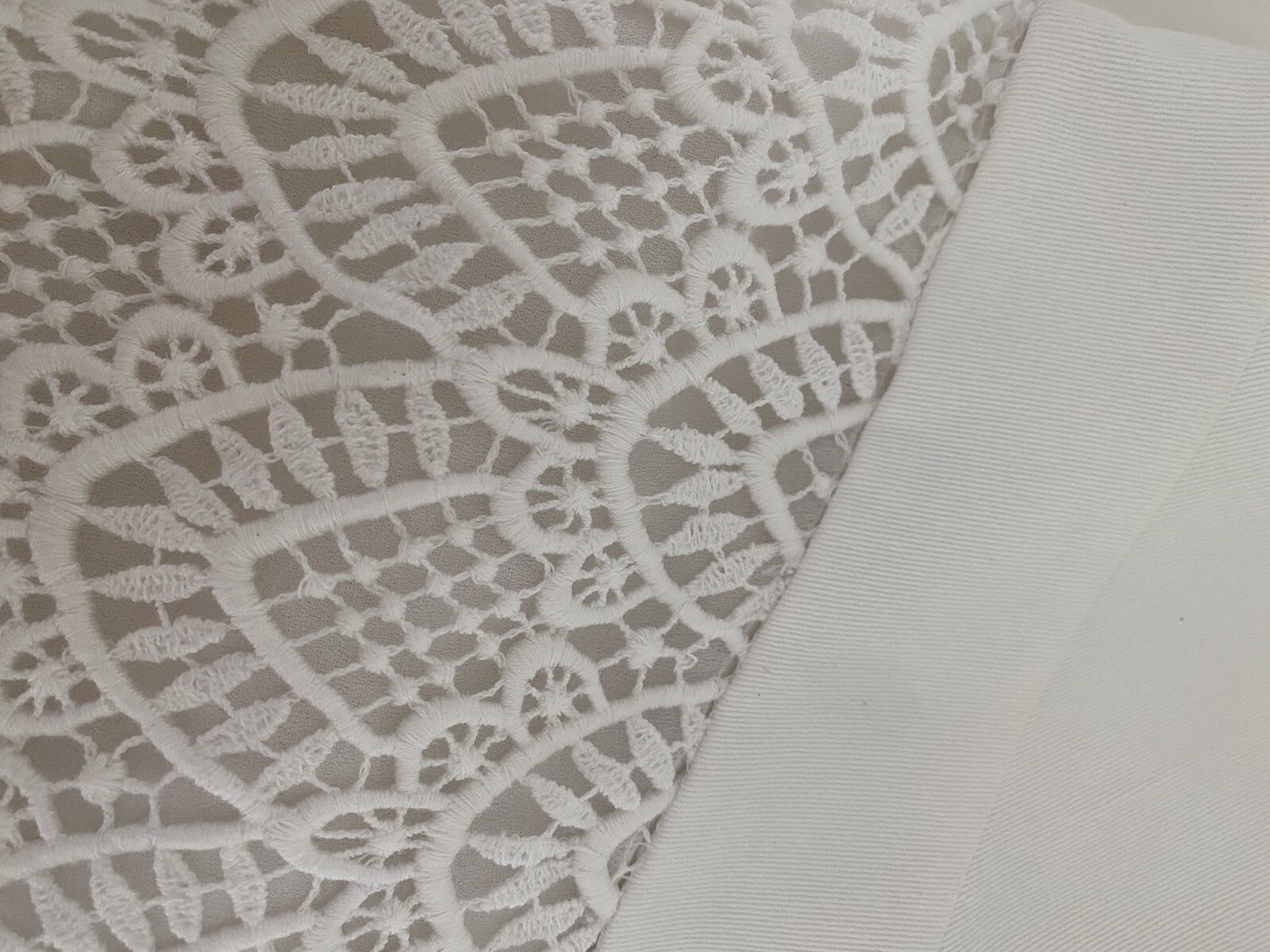 Valentino abito bianco splendido pizzo classico US 12 48