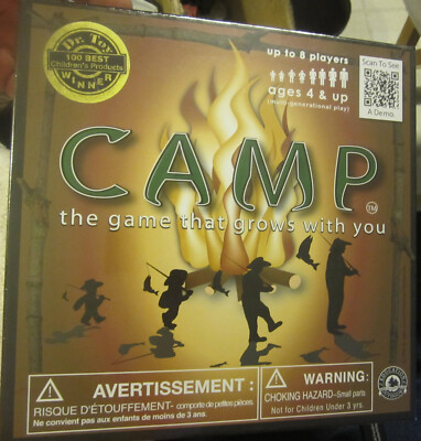 2009 Education Outdoors Board Game CAMP The Game That Grow With You Brand NEW