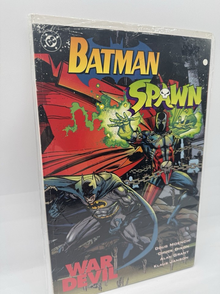 1994 DC Batman Spawn War Devil Graphic Novel Wraparound Cover
