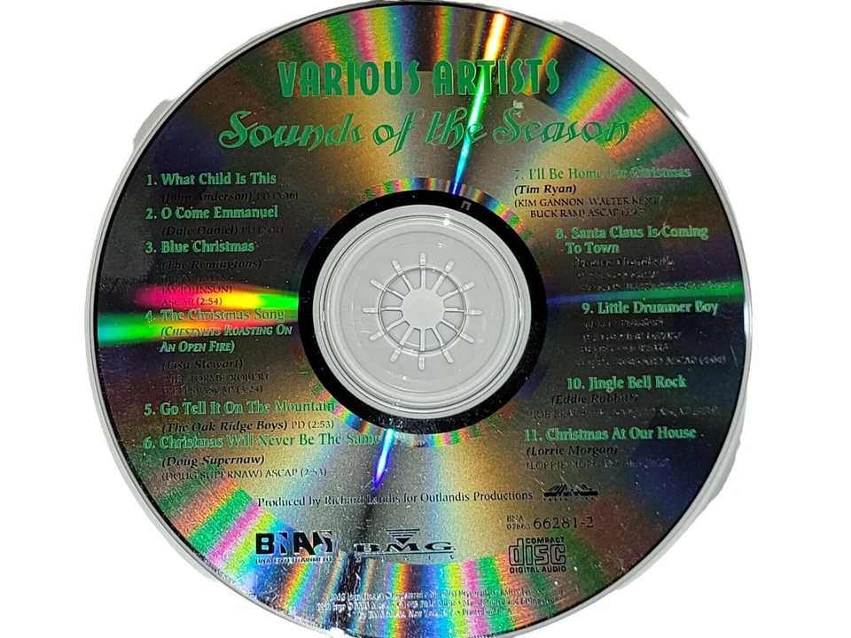 Sound Of the Season 1993 CD Lorrie Morgan John Anderson Eddie Rabbit Oak Ridge B Foto 4 de 4