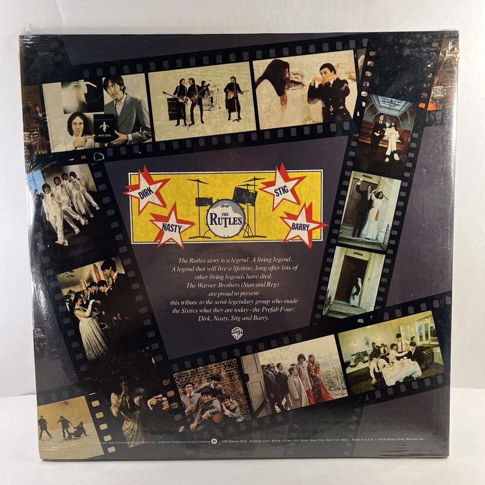 Meet The Rutles - FACTORY SEALED - Beatles Parody Band - Rare LP 1978 with Book! - Image 2 of 2