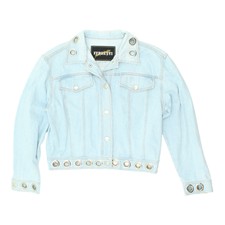 Ferretti Jeans Philosophy Womens Blue Denim Jacket | Vintage High End Designer