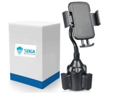 Adjustable Universal Car Mount Holder 360Gooseneck Cup Cradle for Cell Phone GPS