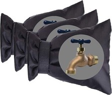 Outdoor Faucet Covers for Winter 3 Packs Hose Bib Protector Spout Cover