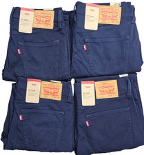 Levis 511 Mens Slim Fit Navy Blue Denim Jeans All Sizes