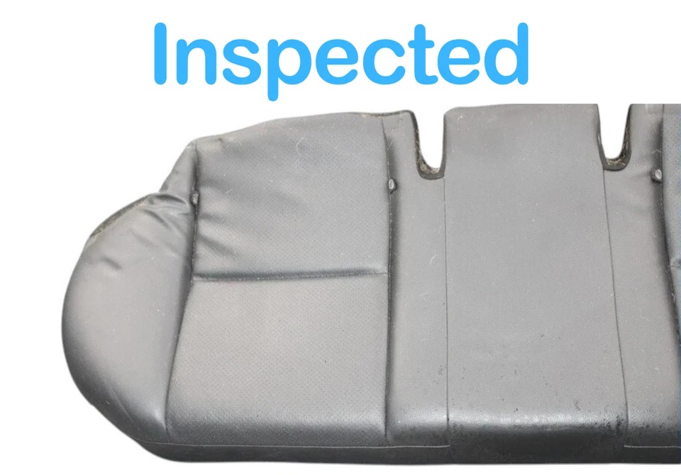 08-14 Mercedes C250 W204 Sedán Asiento Inferior Trasero Cojín Banco Negro Fabricante Original Foto 3 de 4