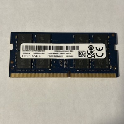 32GB DDR4 3200MHz Ramaxel RAM 2Rx8 PC4-3200AA-SE1-11 SO-DIMM Laptop Memory