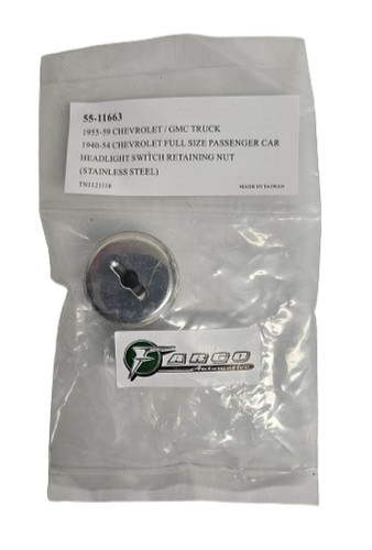 1955 - 1959 Chevrolet / GMC Truck Headlight Retainer Nut - SS