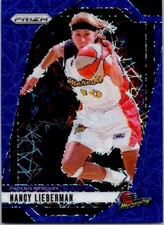 2024 NANCY LIEBERMAN PANINI PRIZM WNBA #139 BLUE VELOCITY SP CARD MERCURY