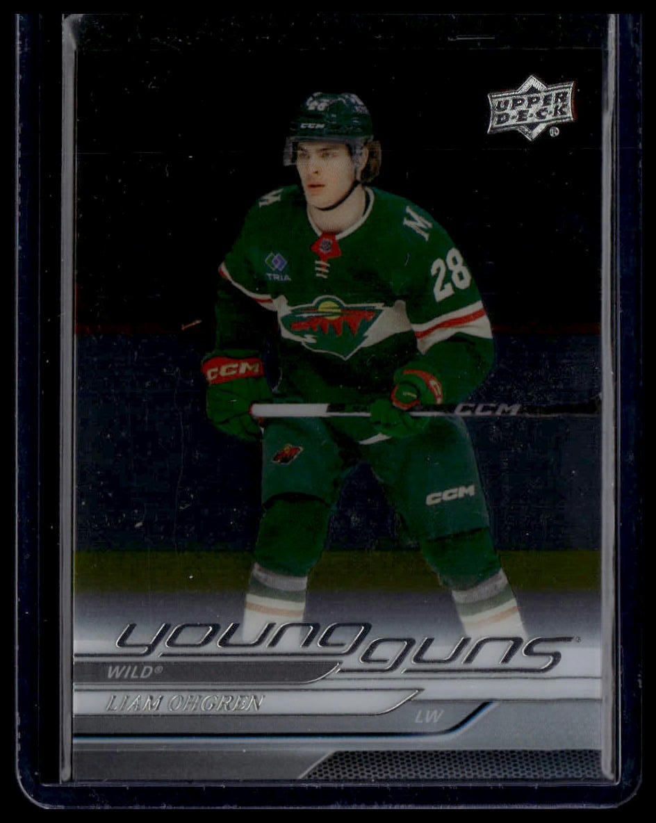 2024-25 Upper Deck #248 Liam Ohgren Clear Cut