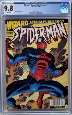 Spider-Man Wizard Special #1 CGC 9.8 WP Top Pop 2 Highest Graded Marvel 1998