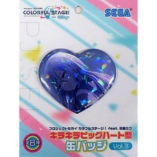 Kanade Yoisaki Project SEKAI Sparkling Big Heart Shape Button Vol. 3 Japan C402