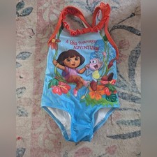 Dora The Explorer And Boots One Piece Swim Suit