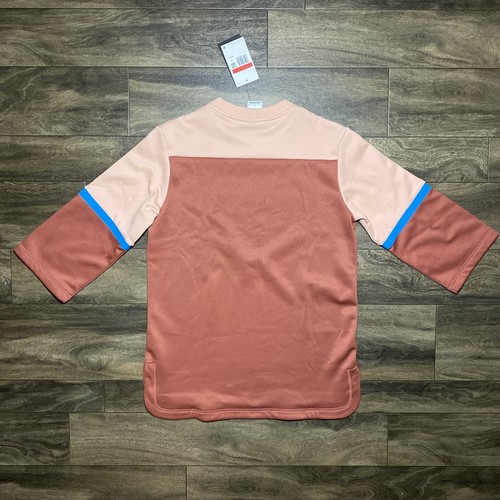 Nike Therma-FIT Icon Clash Big Kids Girls Top Large Loose Fit Shirt (DV3223-691) - Picture 2 of 10