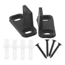 2 Pcs Barn Door Floor Guide Adjustable Stay Roller For Bottom Of Sliding-Door