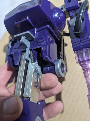 Transformers G1 Shockwave 1984 - DAMAGED - Electronics Working! - LOOK - Picture 2 of 14