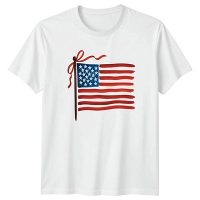 T-Shirt amerikanische Flagge patriotisch USA Stolz 4. Juli Geschenk für Sie und Ihn