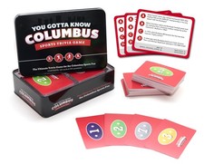 You Gotta Know Columbus Sports Trivia Game  Ohio City Cityscape Family Party