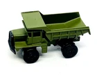 Matchbox Lesney Superfast 48 Mack Dump Truck, military green, dot dash, mint!