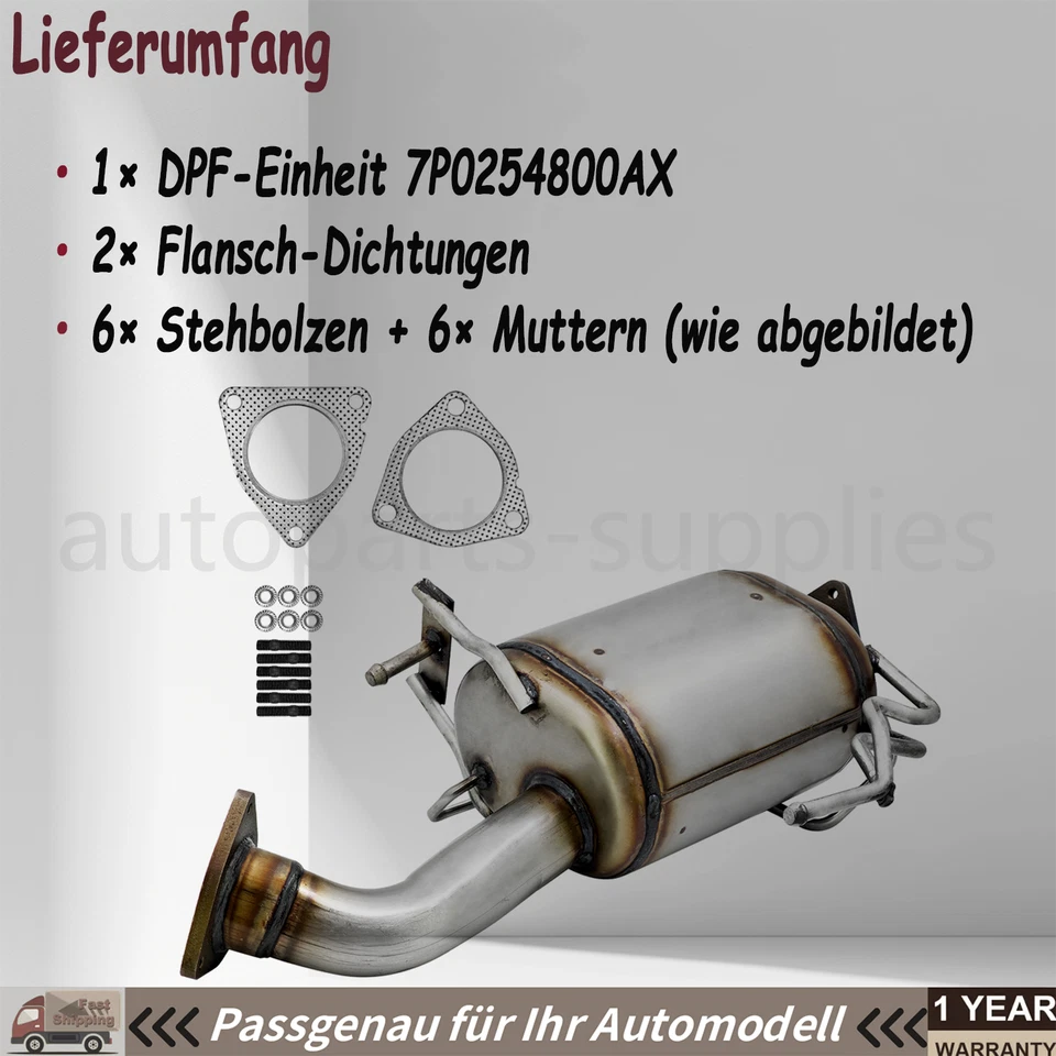 NEW Diesel Particulate Filter DPF for Audi Q7 VW Touareg 3.0 TDI EURO 6 7P0254800AX - Image 3 of 4